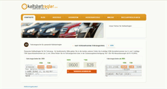 Desktop Screenshot of kaltstartregler.com